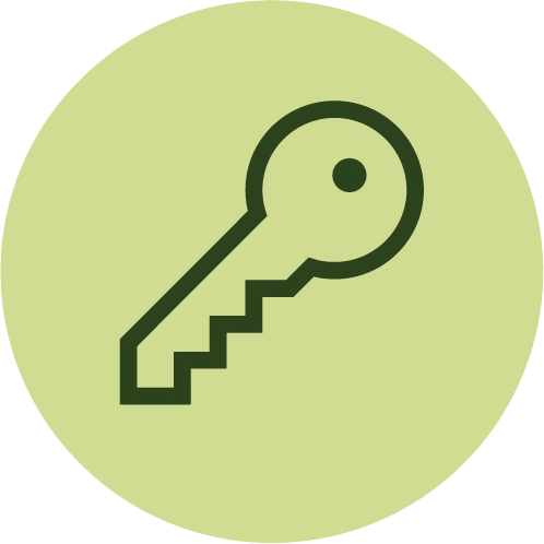 A key
